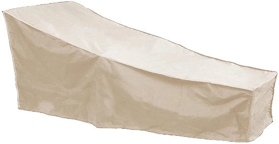 Ottomano Acquaplanato - Resistente al Tempo - Chaise Lounge - 208 x 76 x 41 cm - Tela di Polyester Taft - Include Tas di Ripiegamento - Copertura di Ottomano
