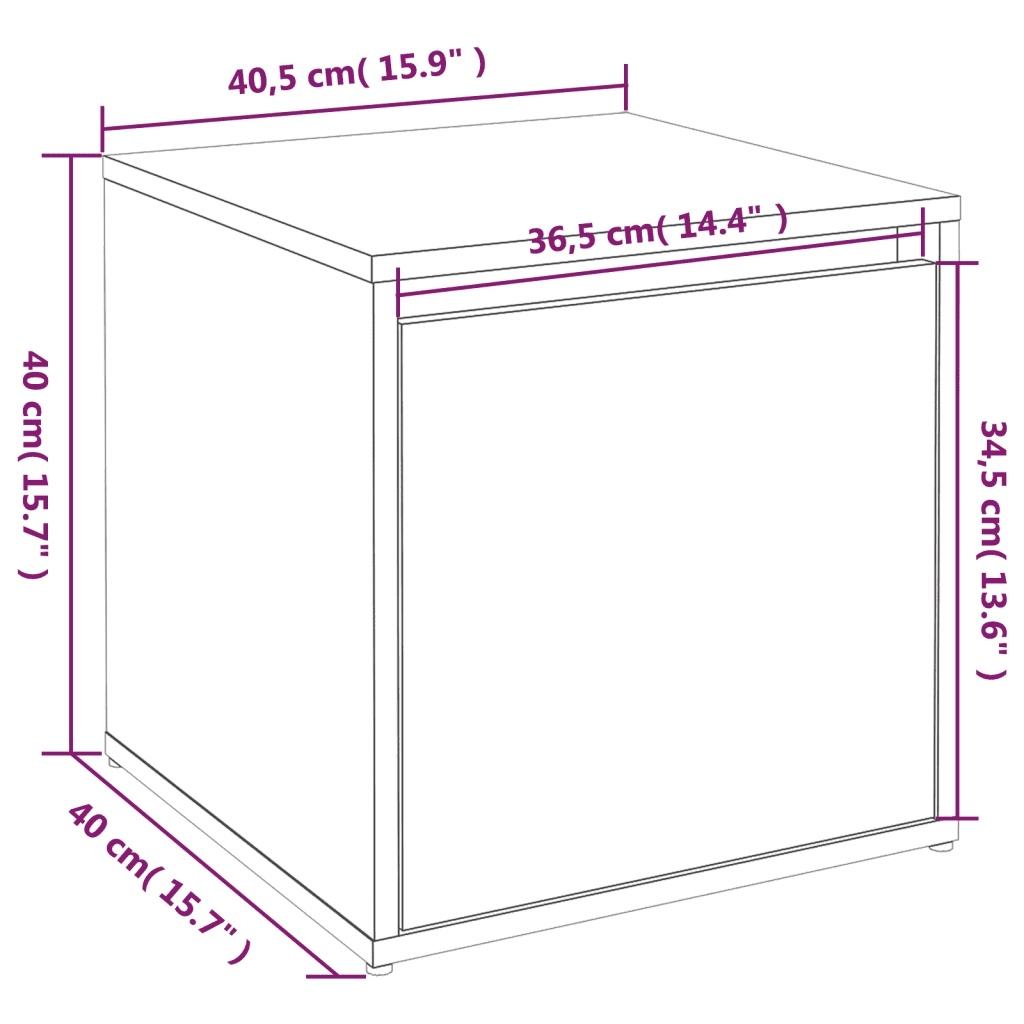 Set di Mobili da Corridoio Grigio Cemento in Legno Multistrato 3082066