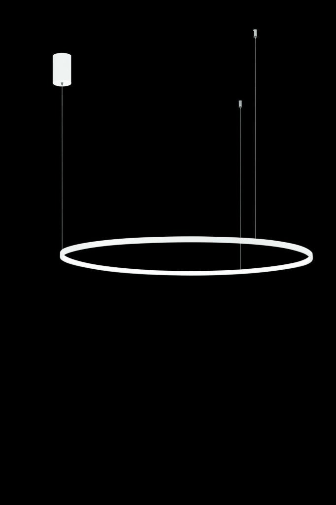SOSPENSIONE SOEL D.100CM BIANCO LED CCT 3000-4000K 47W MAX 4474LM DIMMERABILE