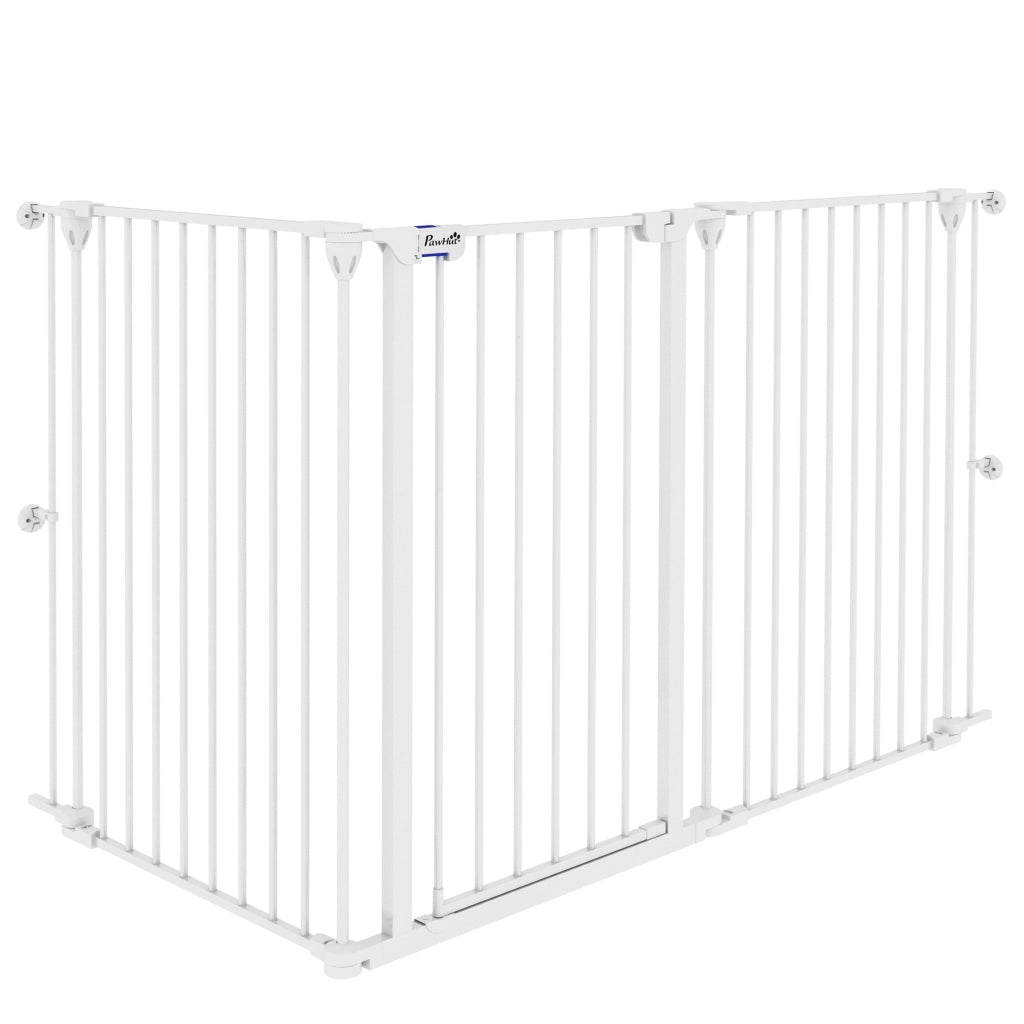 Recinto per Cani Pieghevole ¨C Minimal ¨C 206x90 cm Bianco