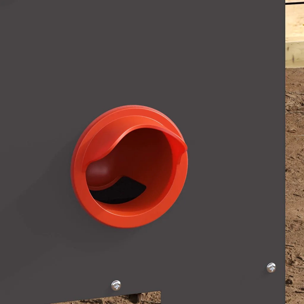 Feeder per pollo Nero 40,5 x 25 x 38 cm 874651