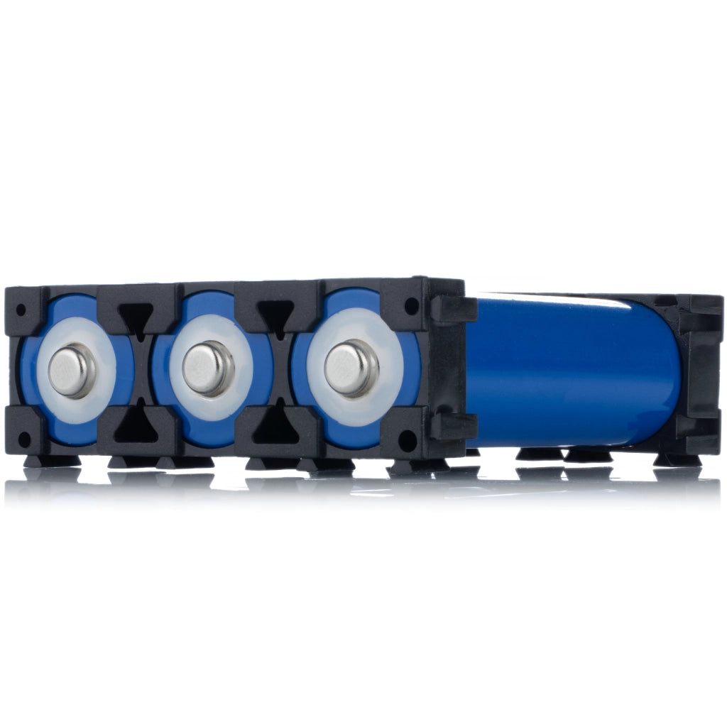 Custodia per Batteria 1x1 per 1 Cellula 18650 – Materiale Plastico | Organizzazione e Collegamento Efficiente