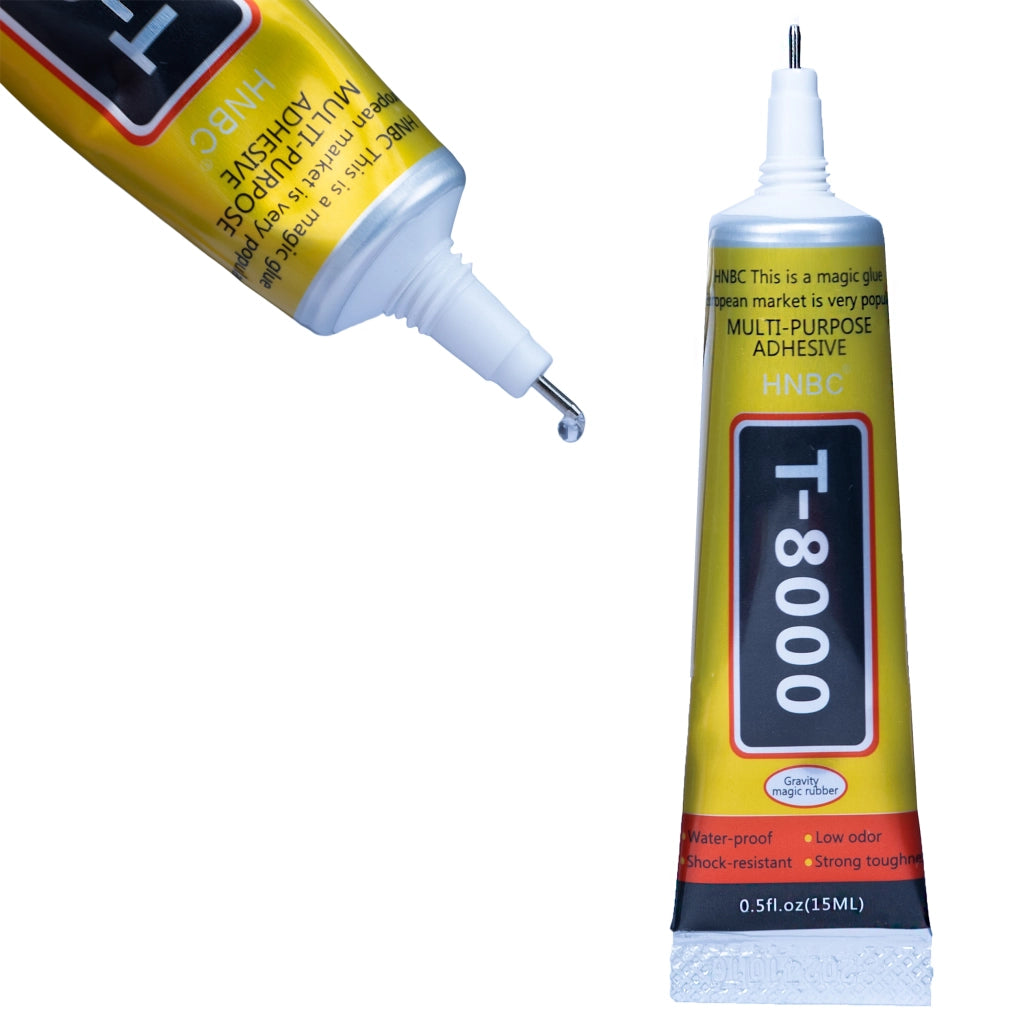 Colla Universale T-8000 15ml – Alta Precisione e Flessibilità | Multiuso: Elettronica, Gioielli, Ceramica