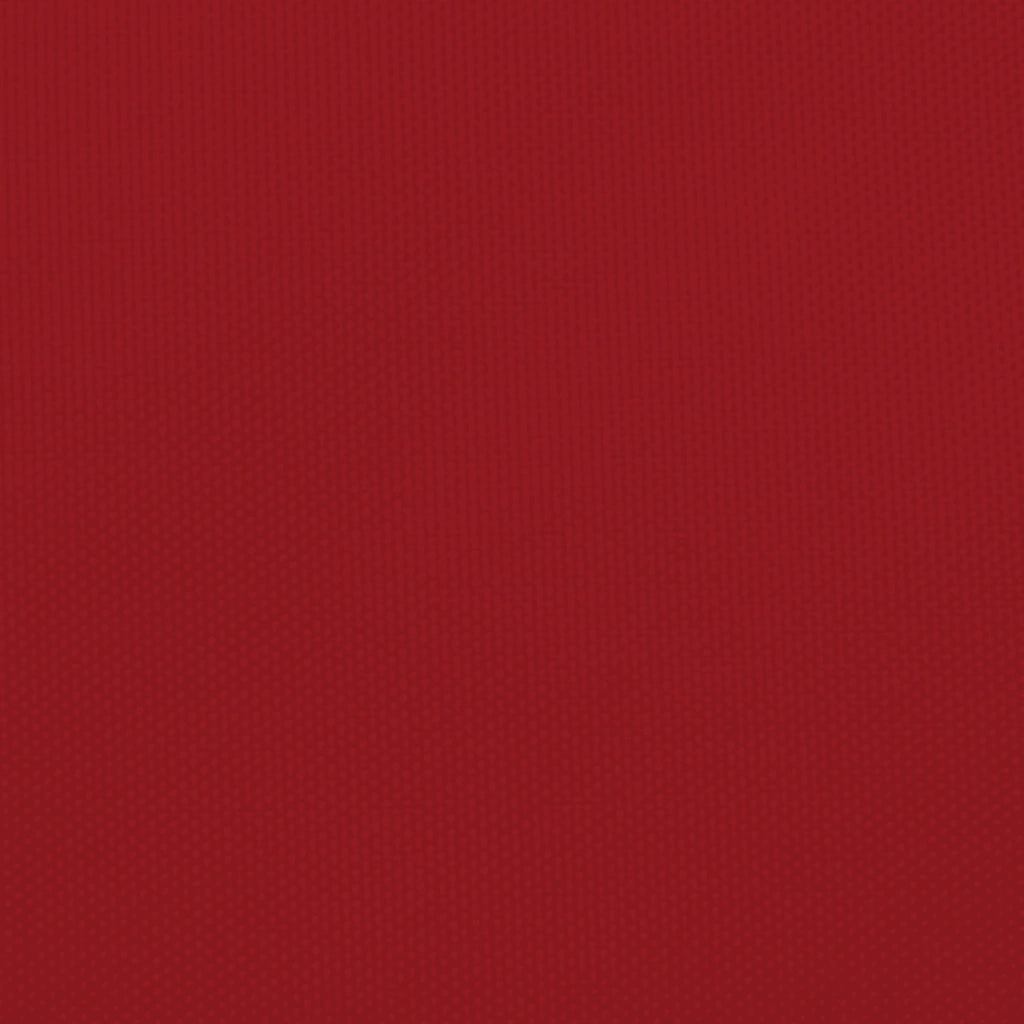 Parasole a Vela Oxford Rettangolare 6x8 m Rosso 135663