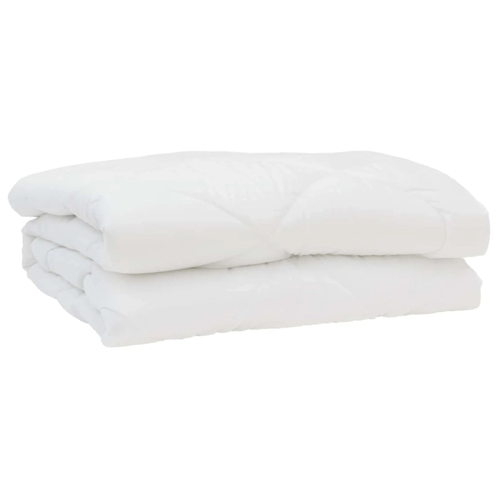 Duvet Estivo con cuscino 3 pcs Bianco Microfibra 3377312