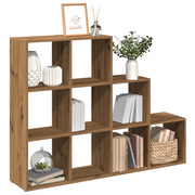 Libreria a 3 Ripiani-Scaffale per Libri-Mobile di Stoccaggio Rovere 137,5x29x103,5 cm in Truciolato