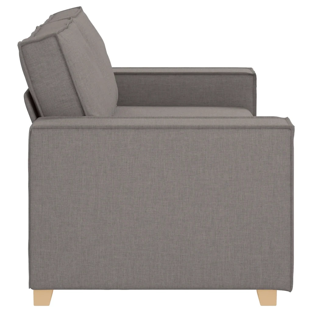 Divano a 2 Posti-Sofa 2 Posti tortora 140 cm in tessuto 155557