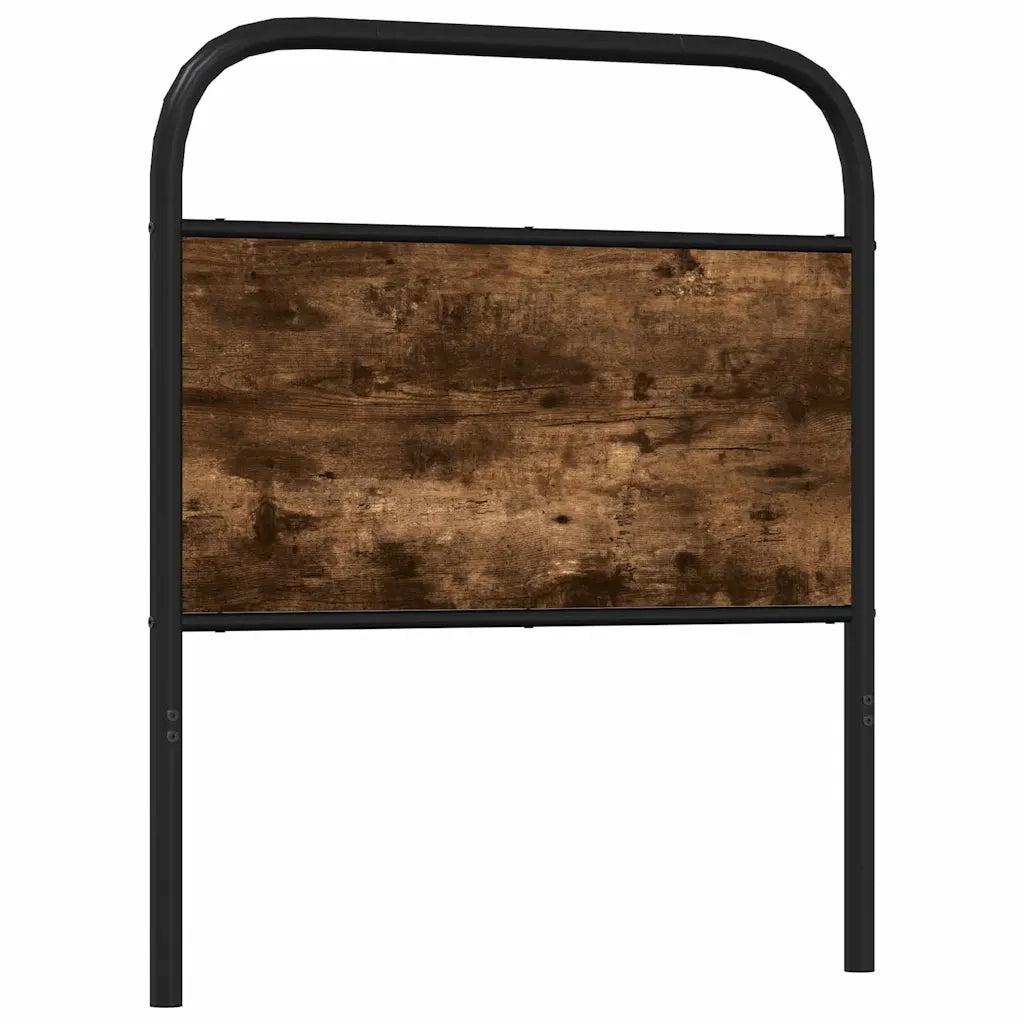 Testiera di Ricambio Rovere Fumo 80 cm in Acciaio e Legno Multistrato 4100236