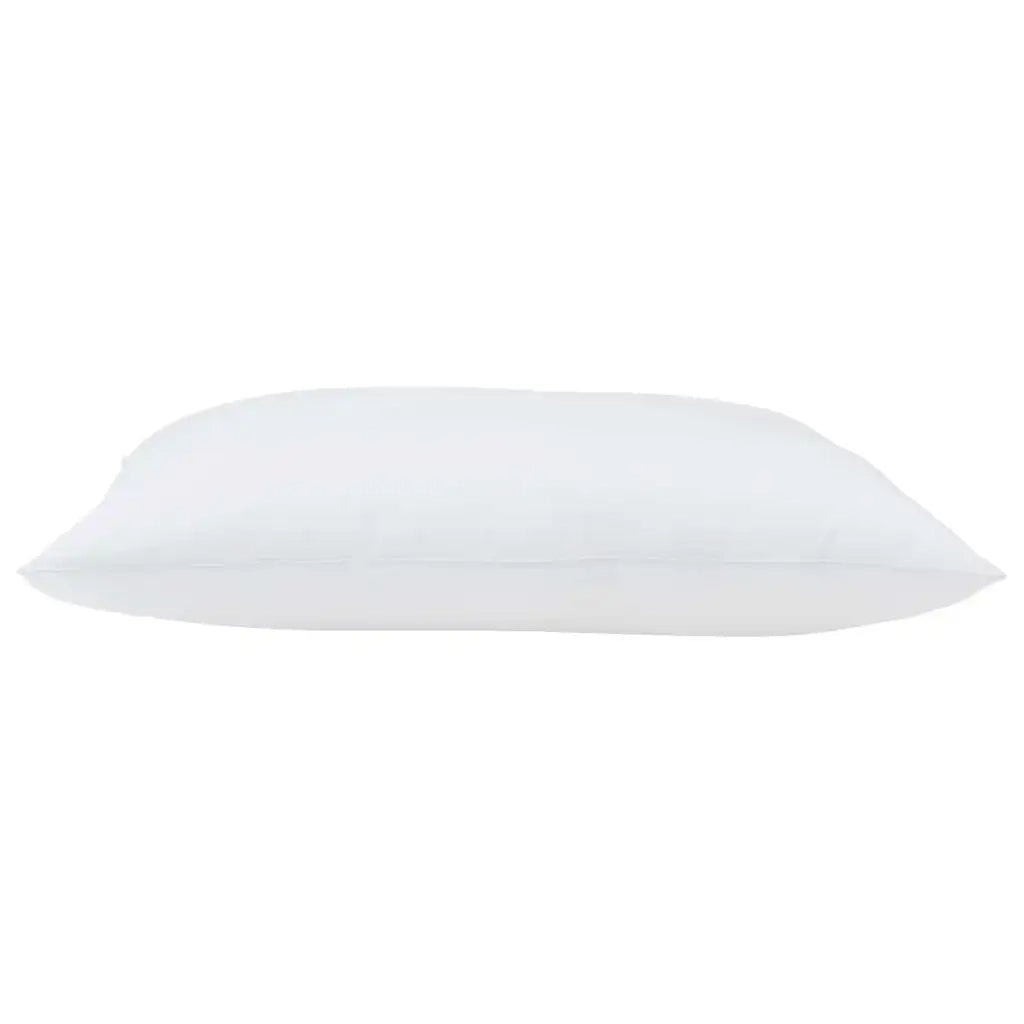 Cuscino 2 pcs Bianco 61 x 41 x 20 cm Cotone e Poliestere 42007802
