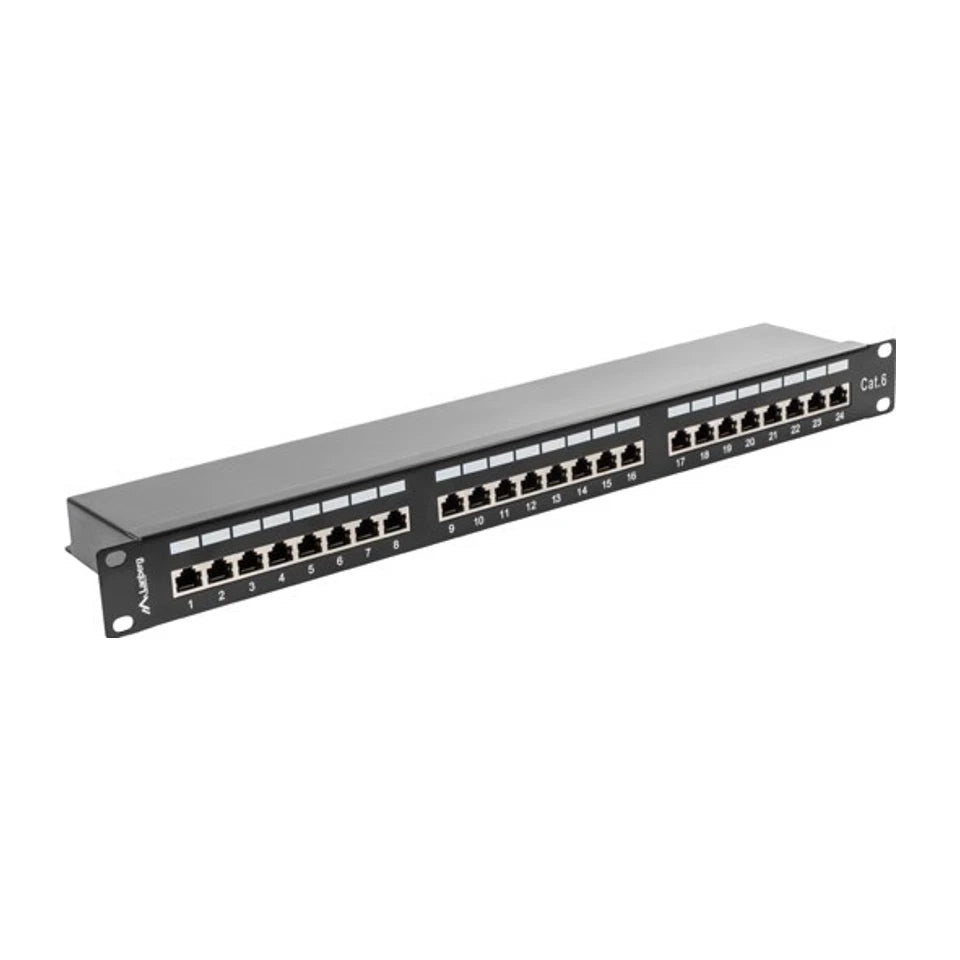 Pannello di patch Lanberg PPS6-1024-B 1U