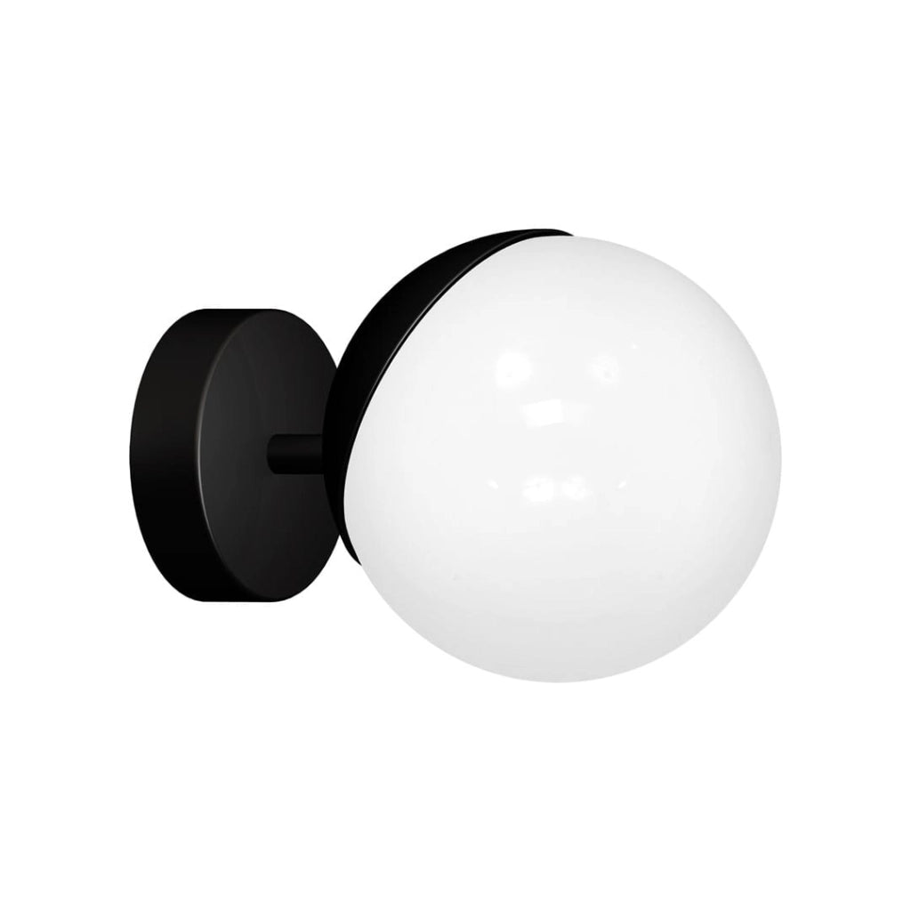 Applique da parete Sfera Milagro MLP8854 E14 40W nero