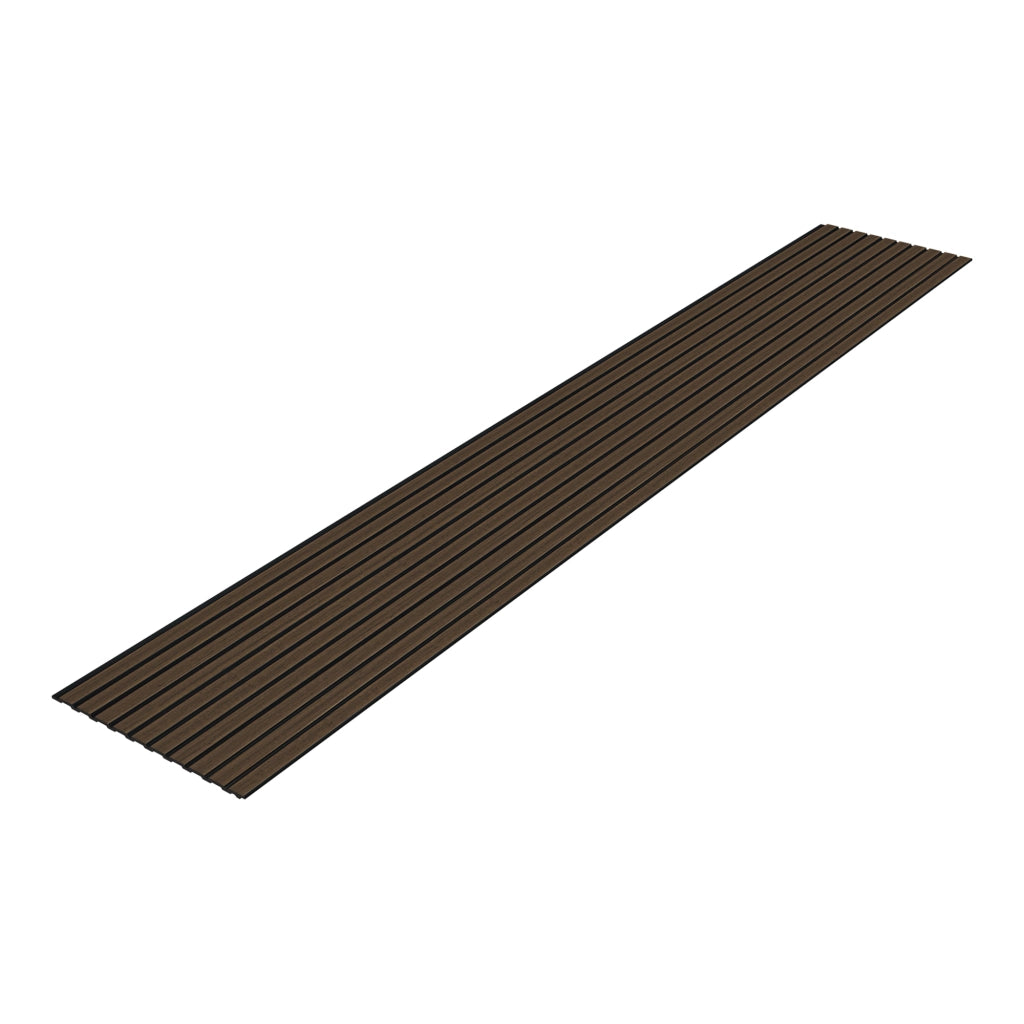 Set Bronckhorst di 6 Pannelli Murali 3D - Effetto Legno Scuro NEU.HOLZ