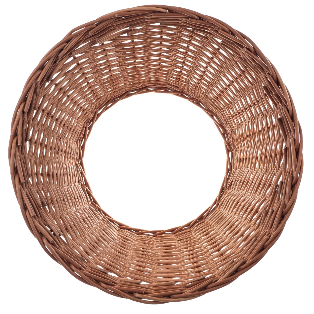 Copertura per supporto albero di Natale in vimini KADAX 55 cm, supporto a cestino naturale