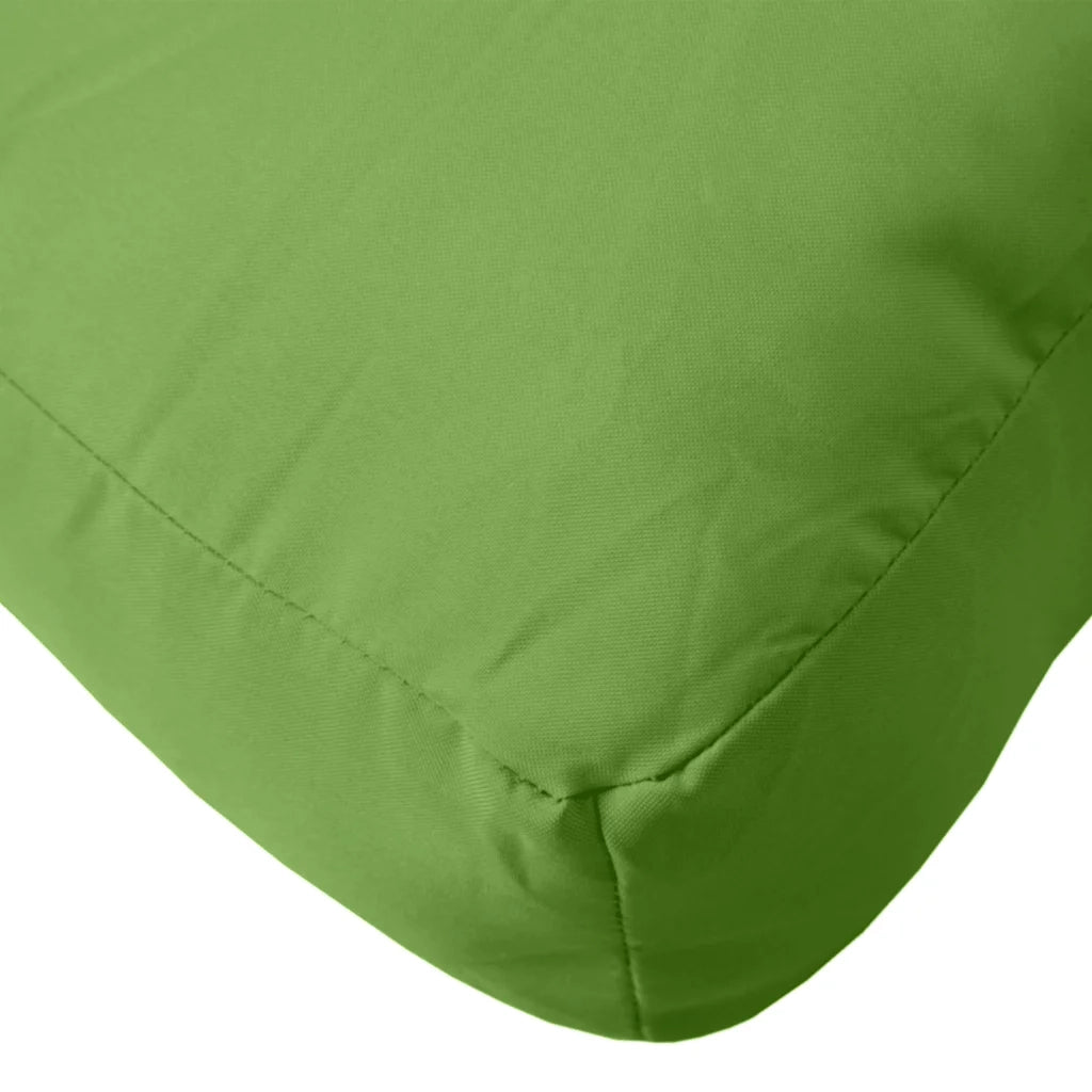 Cuscini per Pallet 3 pz Verde Mélange in Tessuto 4002657