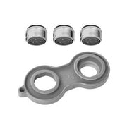 Chiave con 3 areatori M24x1