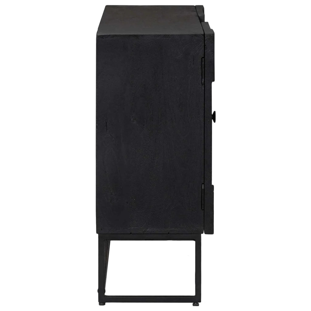 Credenza Nero 105 x 30 x 68 cm 42020081
