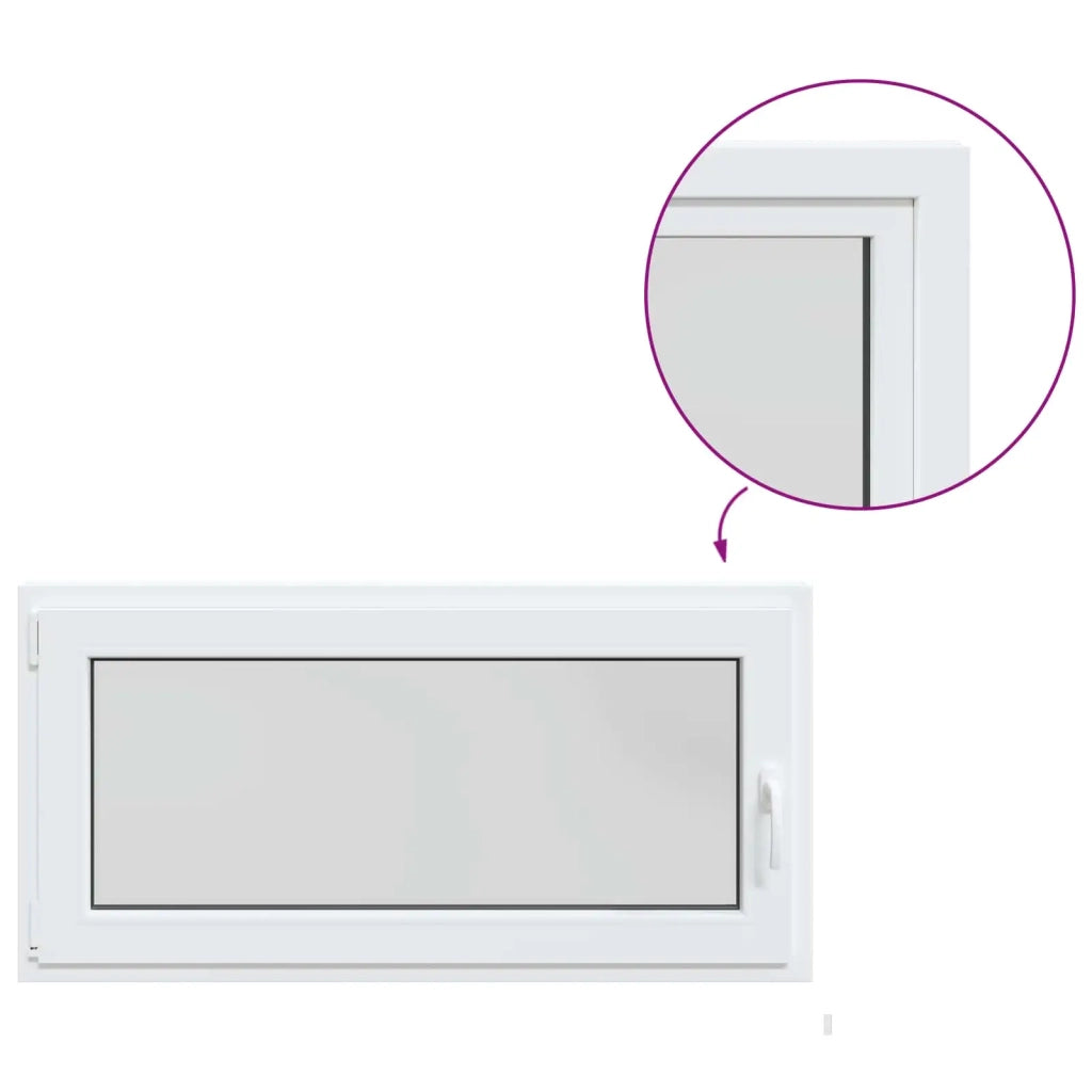 Finestra per Soffitta RISOR 120 x 50 cm PVC e Vetro 42047829