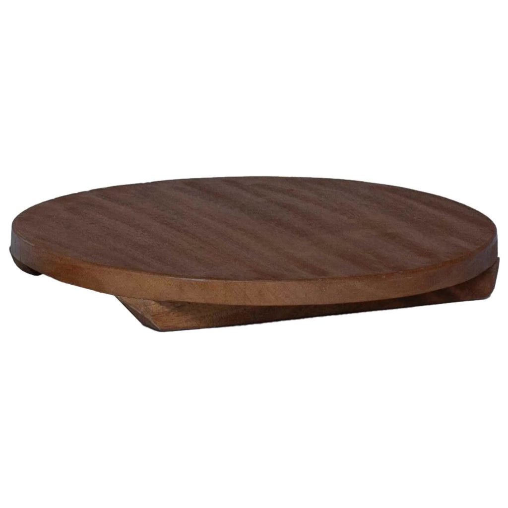 Sgabello per Piante 3 pcs Marrone Legno di Mogano 42012375