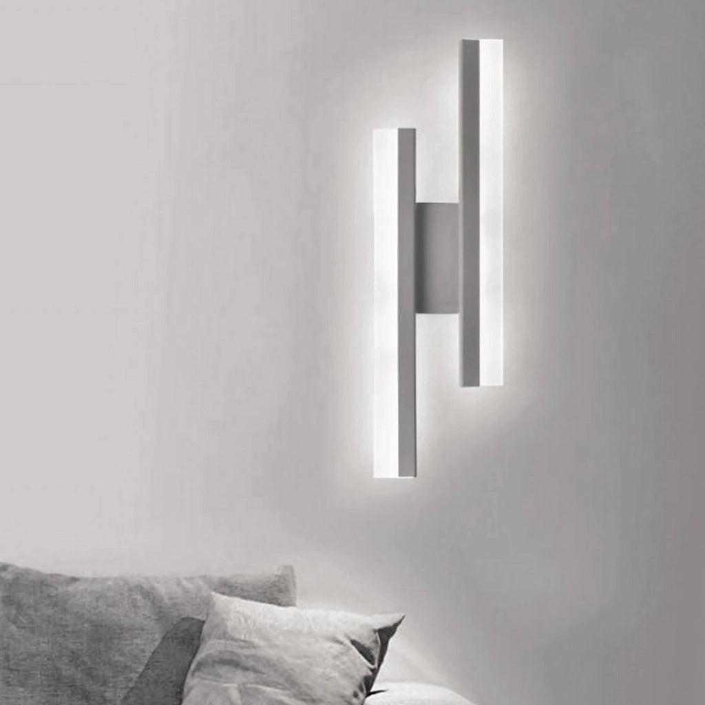 Applique Lampada da parete per muro a LED 10W moderna doppia Luce per interno