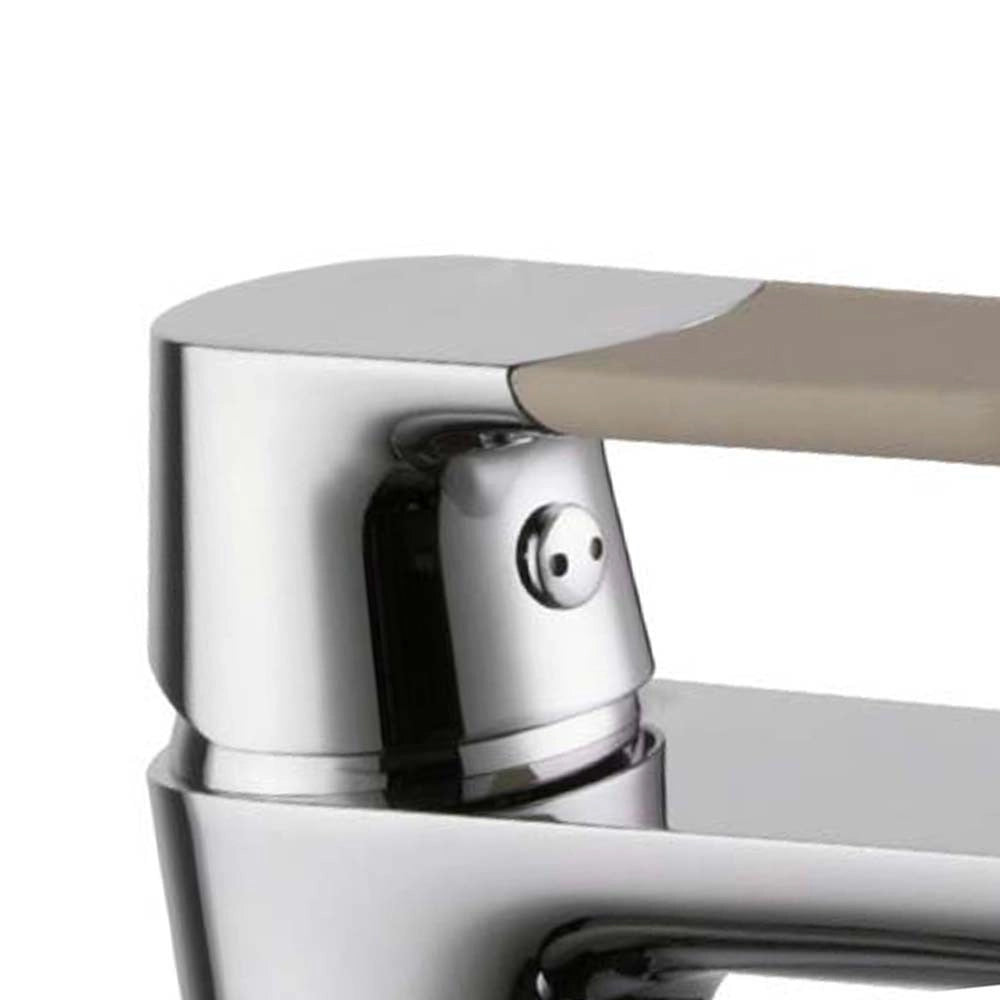 Maniglia tortora per serie ginevra