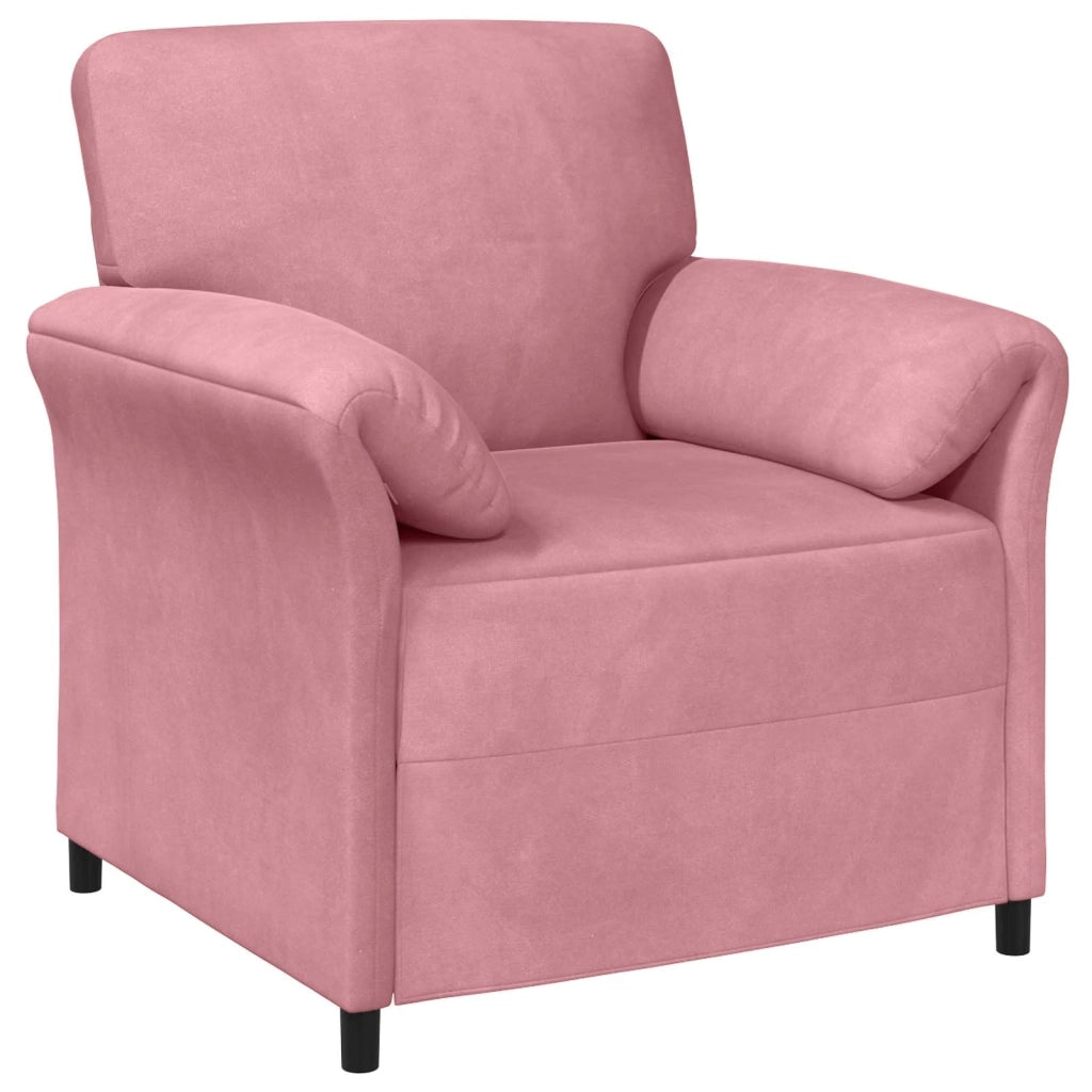 Set di divani 2 pz Rosa Velluto 3424889