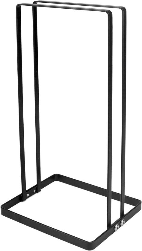 Supporto per gioielli e collane, rimovibile, 30 cm alto, nero