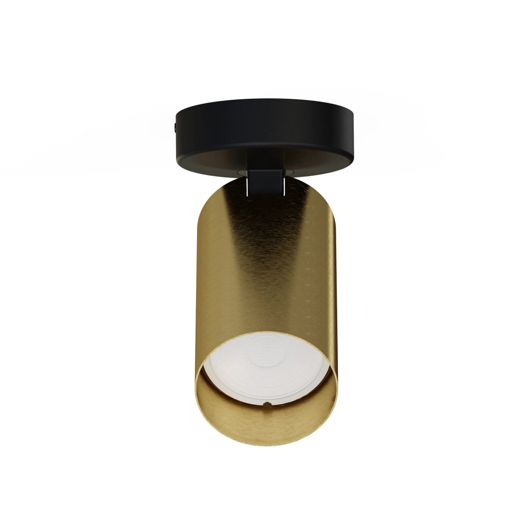 Faretto soffitto Nowodvorski Mono 7778 GU10 nero ottone