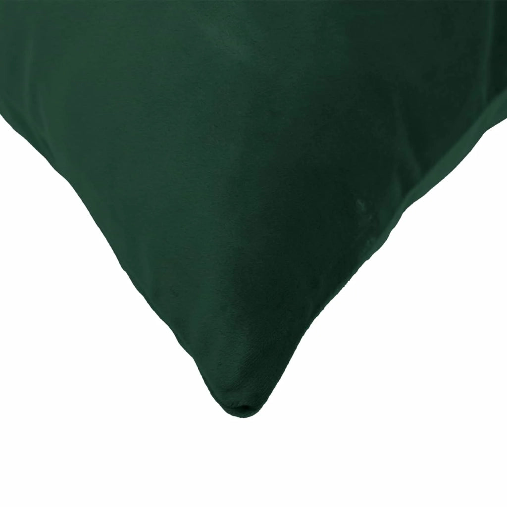 Federa 6 pcs HEERLEN Verde Scuro 50 x 80 cm Velluto 911908