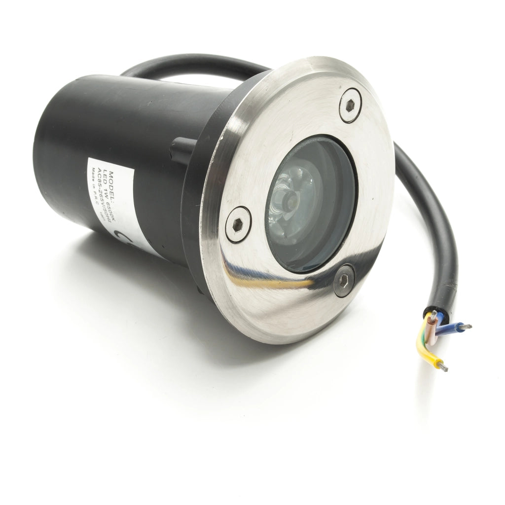 Faretto LED segnapassi incasso calpestabile 1.5W impermeabile IP67 luce giardino viale 230V LUCE 6500K