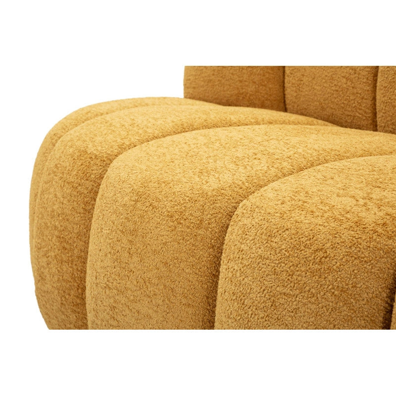 Divanetto Ball Senape cm 145x80x69