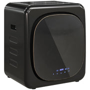 Asciugatrice ad Aria Carico 4kg con Timer e Programma Smart, in Acciaio Inox e ABS, 48x40x56 cm, Nero
