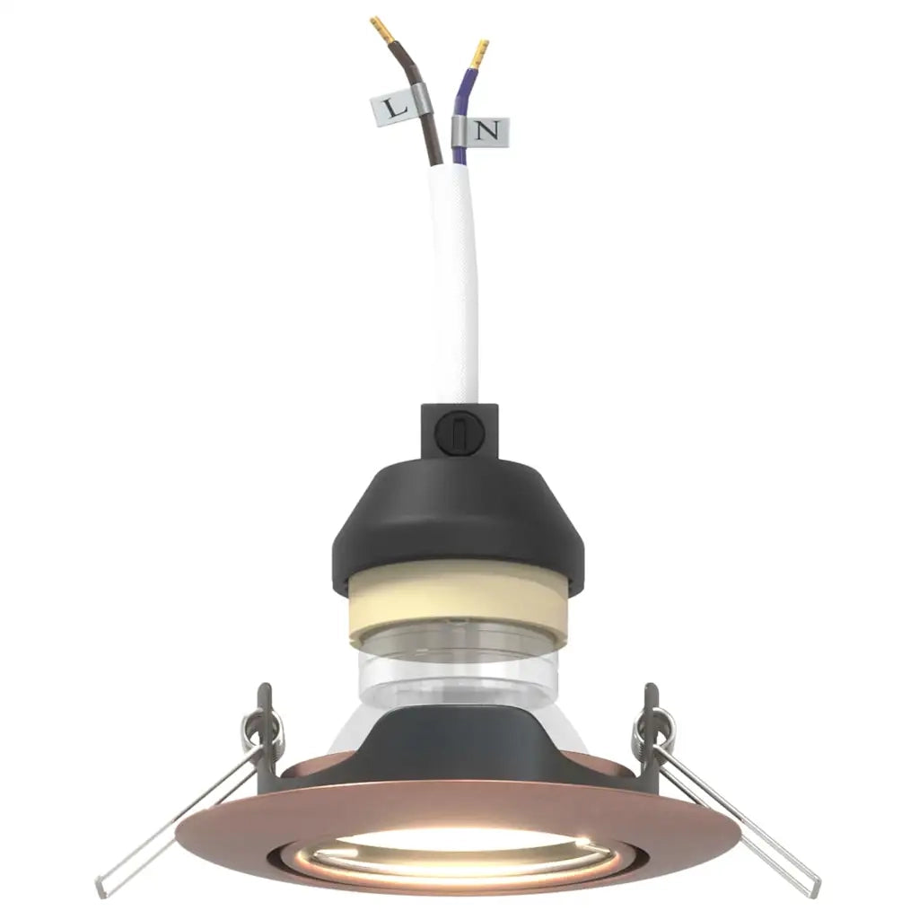 Spotlight 24 pz Rame 9 x 9 x 2.5 cm Metallo CFW8170944