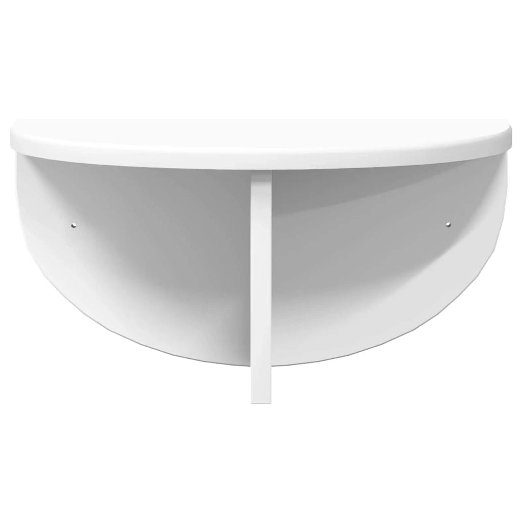 Scaffale da parete 2 pcs Bianco 38 x 19 x 19 cm 891409