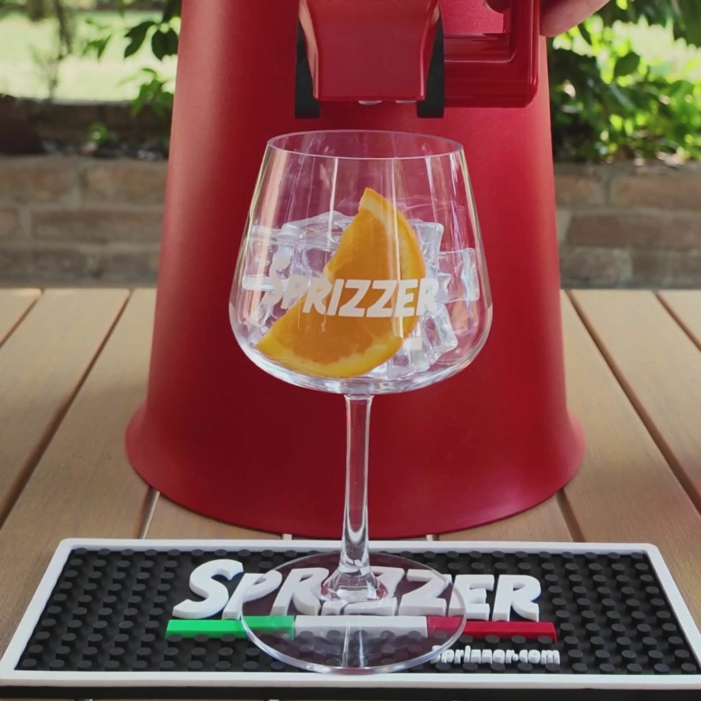 SPRIZZER Set di 3 Bicchieri Trasparenti in Tritan Infrangibile Resistente per Feste Design Originale Sprizzer SPRIZZER-3-BICCHIERI