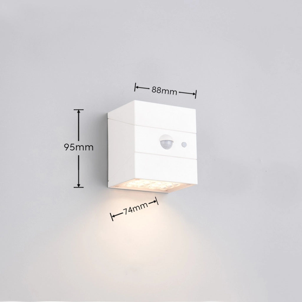Applique solare TALCA bianca LED 3W IP65 orientabile