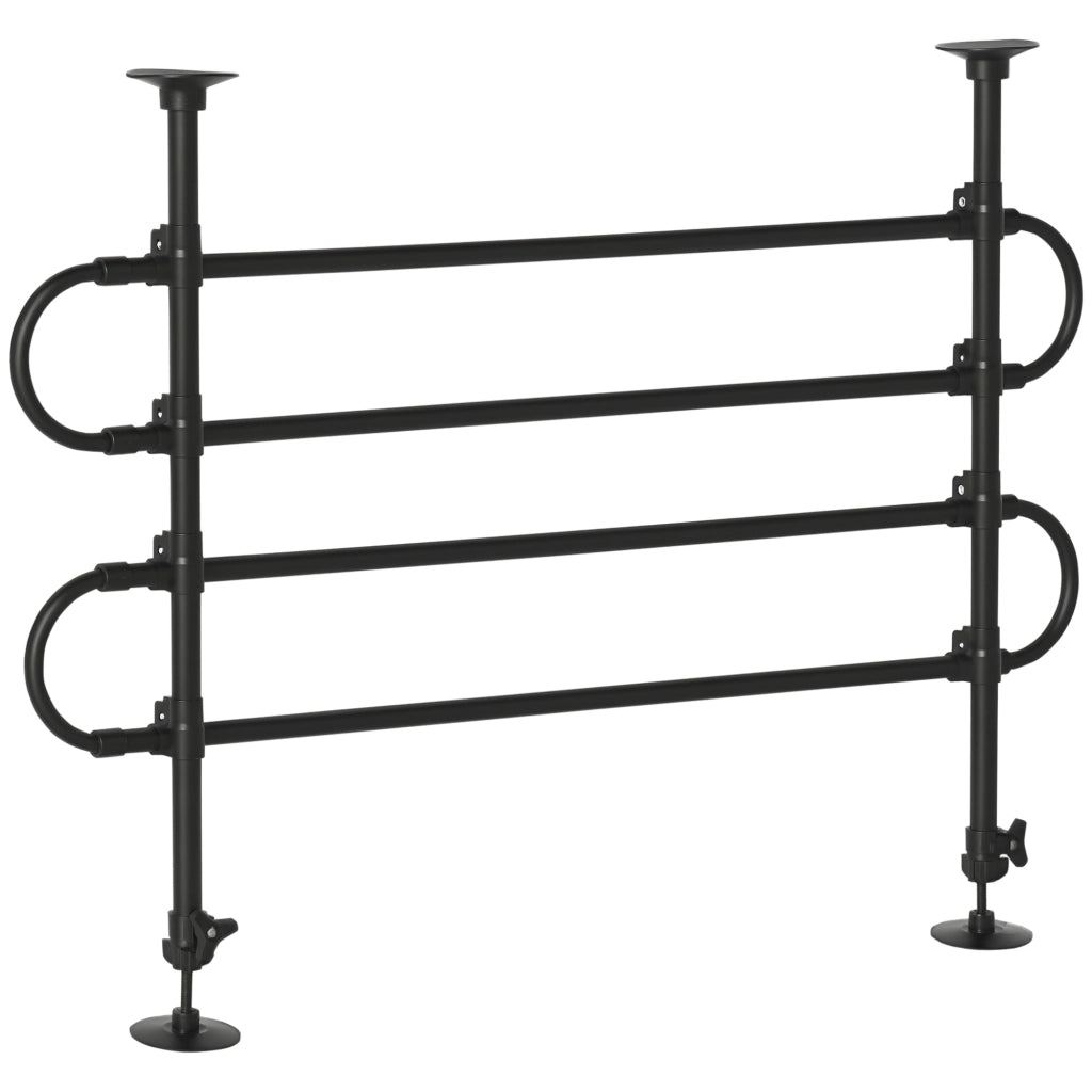 Barriera Protettiva Auto per Cani ¨C Minimal ¨C Nero 87-135x60-105 cm