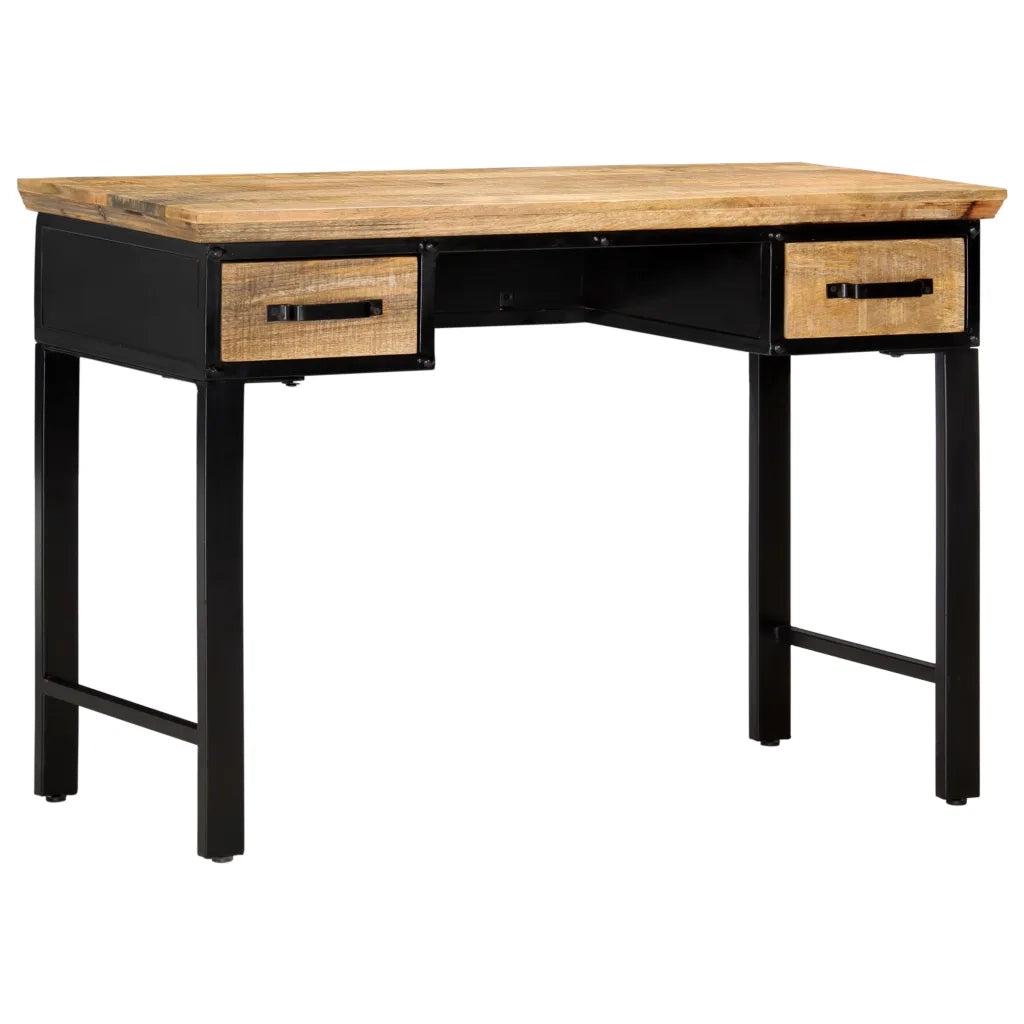 Scrivania 110x50x76 cm in Legno Massello di Mango 247758