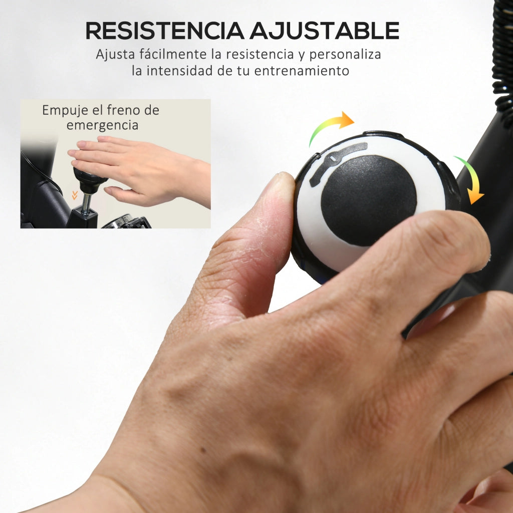 Bicicletta Statica con Resistenza Regolabile 8 kg ¨C Minimal ¨C Blu
