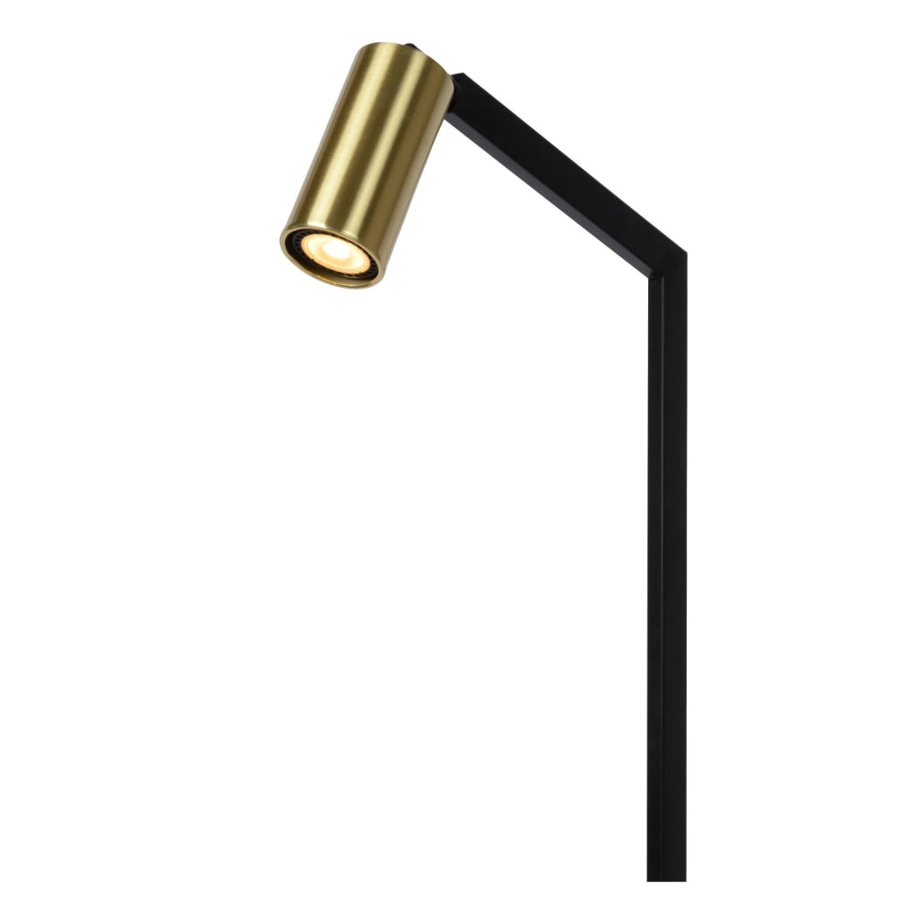 Lampada da terra SYBIL 1xGU10 nero oro Lucide