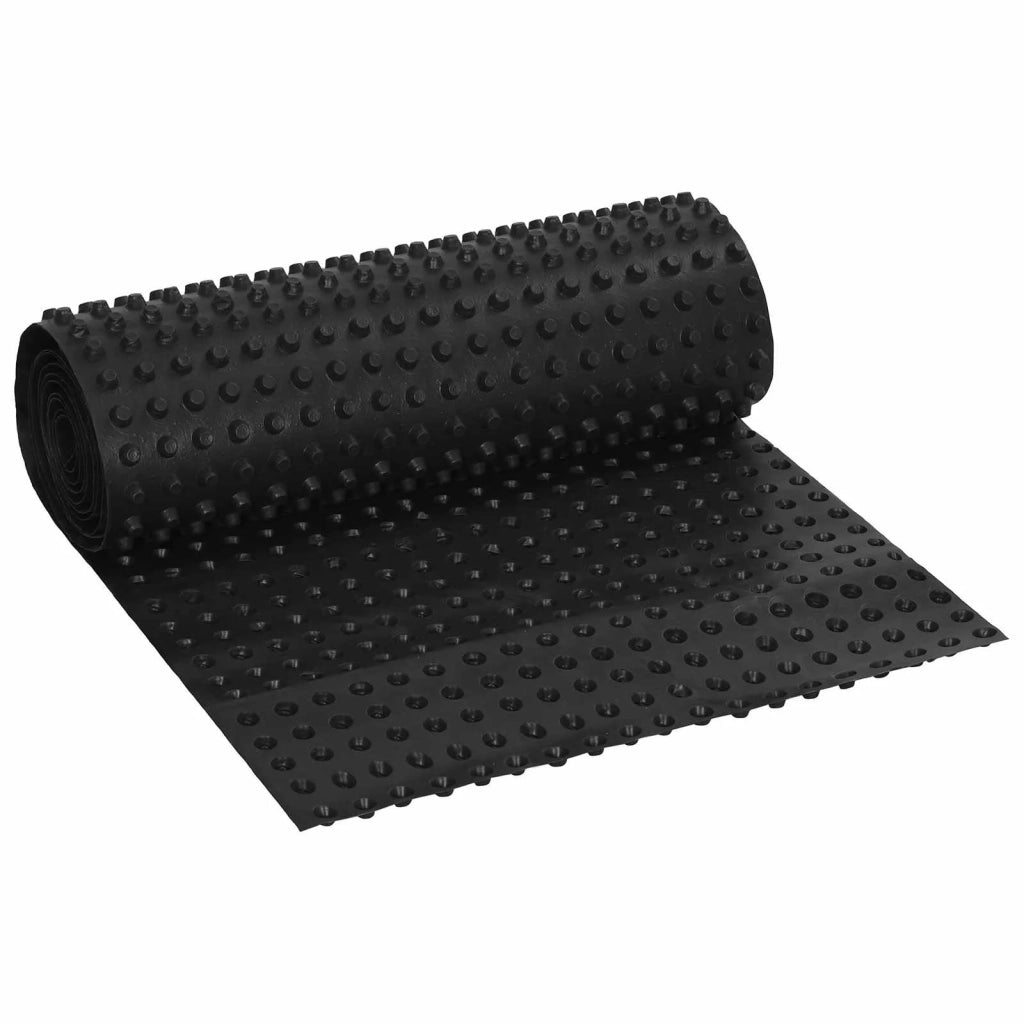 Foglio di drenaggio stampato Nero 0,5 x 20 m HDPE 42019912