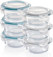Set di 6 pentole in vetro borosilicato - 400 ml - BPA libero