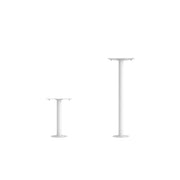 Base Mini per Clos da Suolo 30cm Bianco Opaco - Accessorio di completamento per lampade LED outdoor - Beneito & Faure