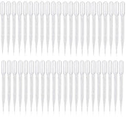 Pipette in plastica trasferimento 200 pezzi 3 ml per oli essenziali.