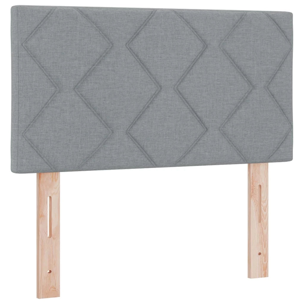 <strong>Letto a Molle< / strong> Grigio chiaro 80 x 200 cm