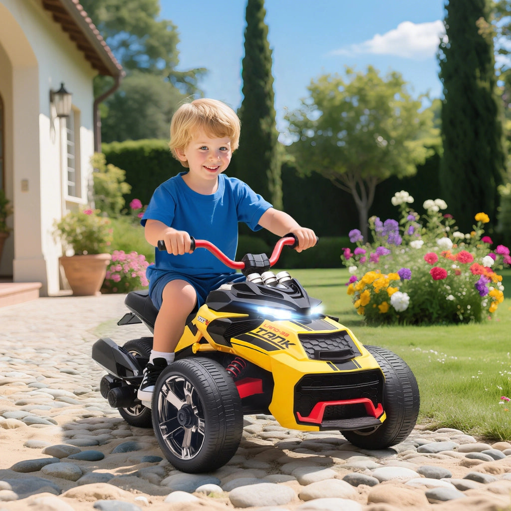 Veicolo Elettrico per Bambini ¨C Minimal ¨C Giallo