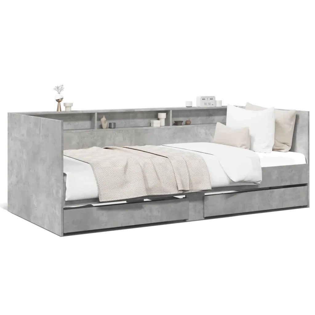 Divano Letto con Cassetti senza Materasso-Sofa Letto-Daybed 100x200 cm 167251