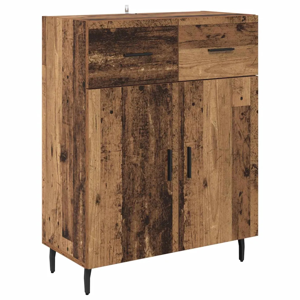 Credenza con cassetto 2 pcs Legno vecchio Legno multistrato 3415793