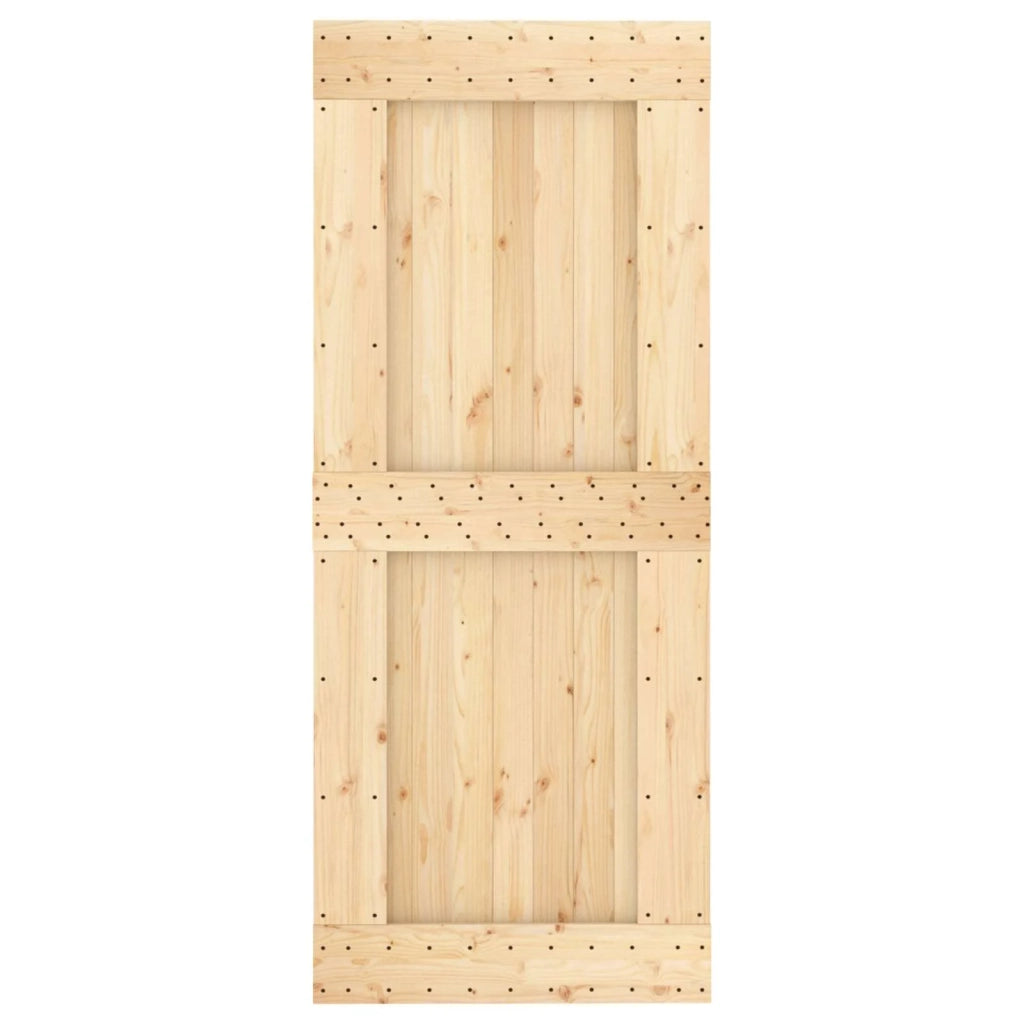 Porta NARVIK Naturale 85 x 210 cm Legno di pino solido 42047090