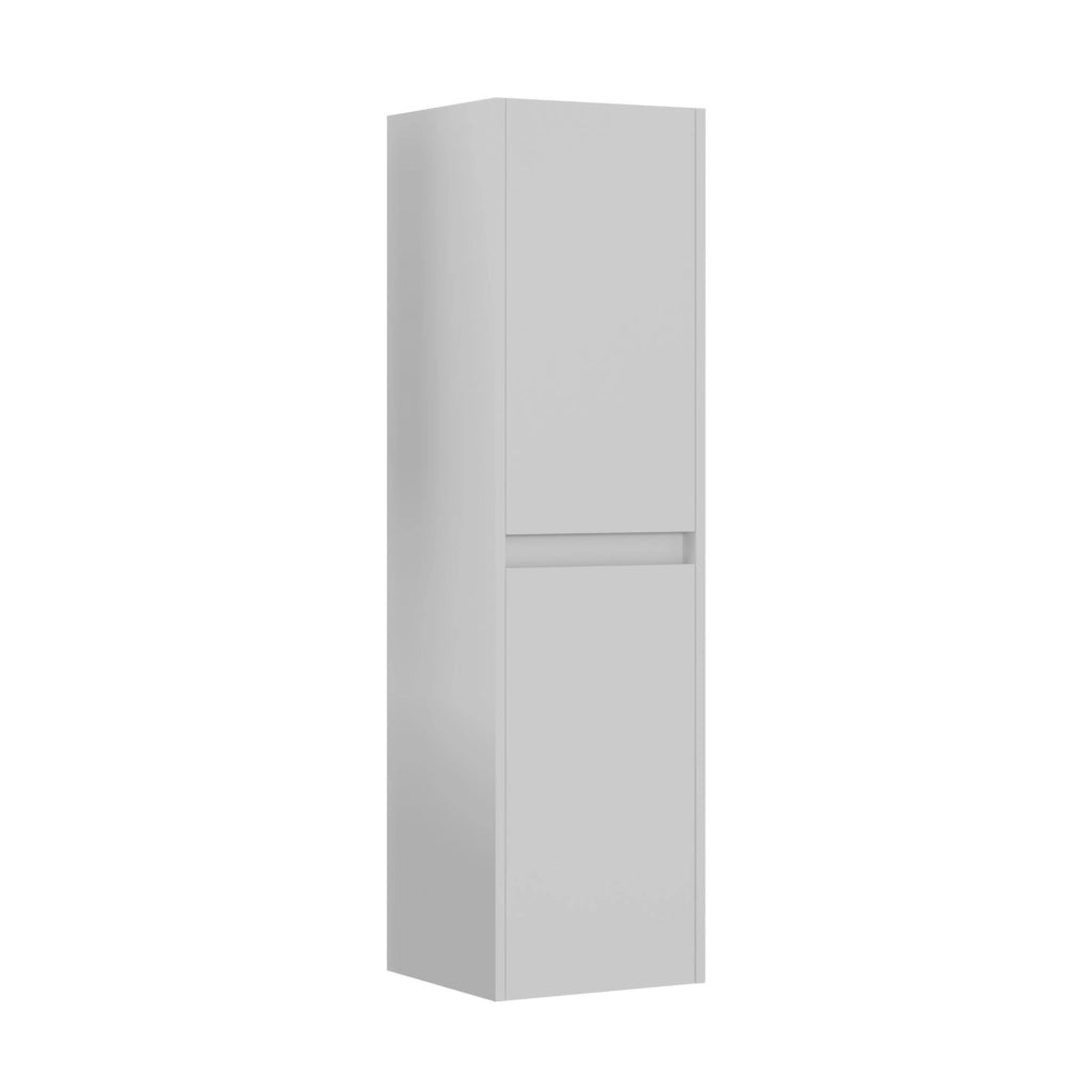 Mobile da bagno "Side 40" - 40 x 27 x 138 cm - Bianco opaco