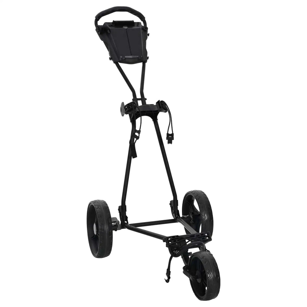 Carrello da golf Nero 95 x 60 x 130 cm Ferro CFW6295325
